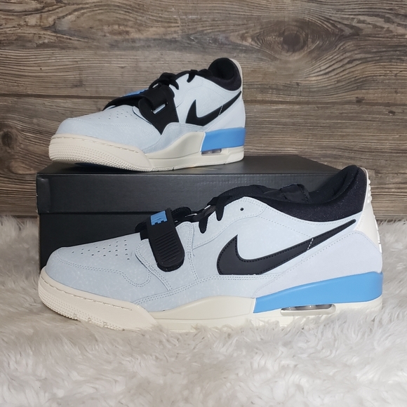 New Nike Air Jordan Legacy 312 Low Blue Sneakers - Picture 8 of 8